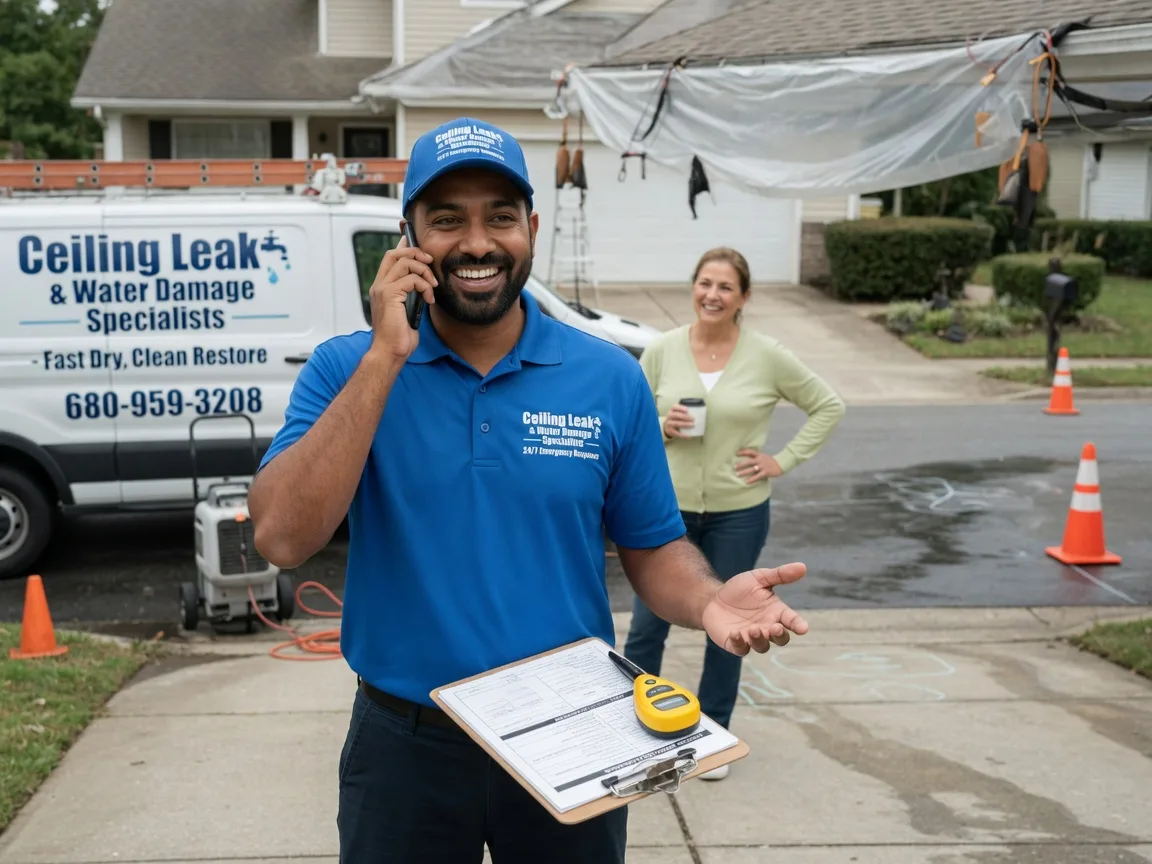 Ceiling Leak Cleanup Rogersville, MO FAQs
